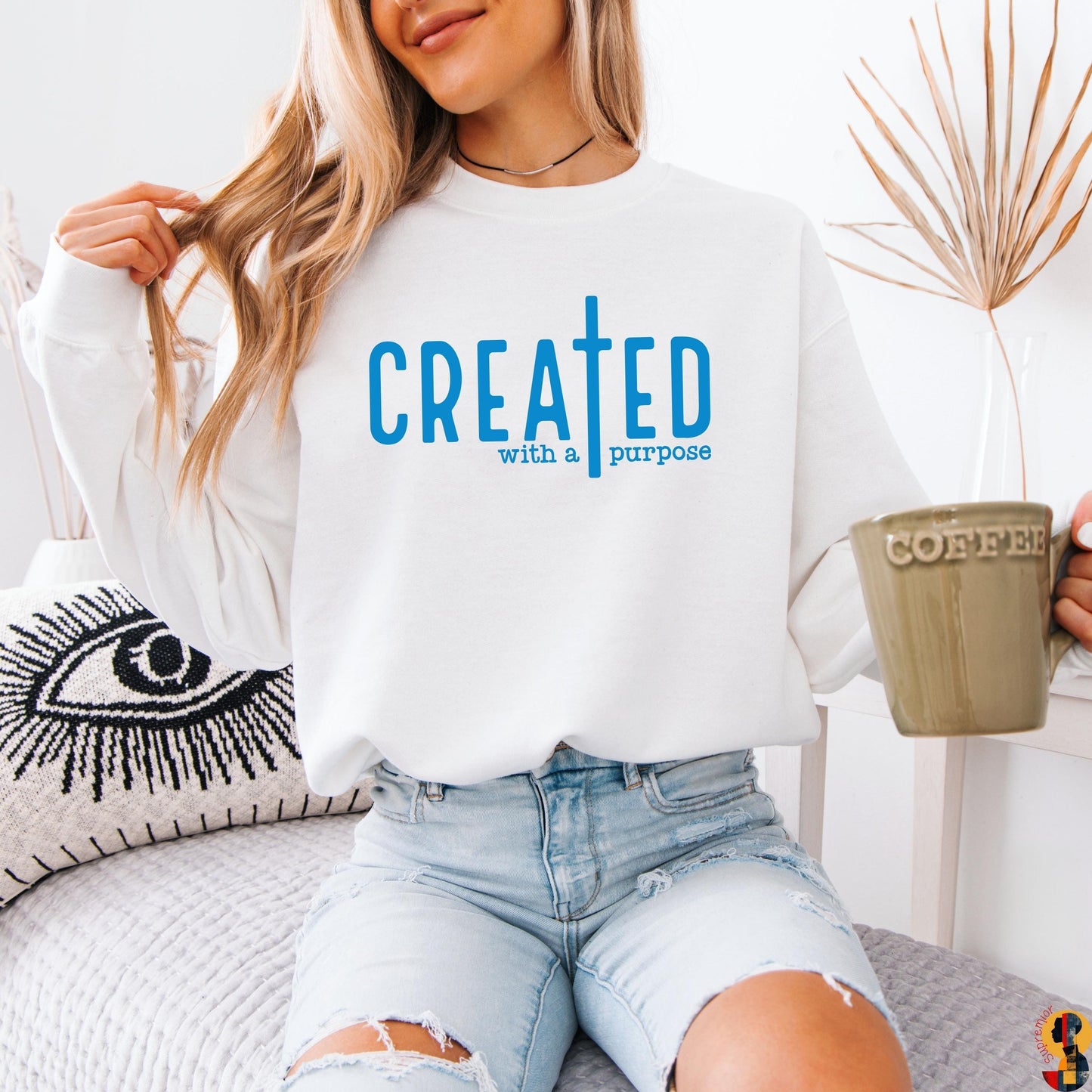 Christian Faith Shirt, Religious Sweatshirt, Cross Design Hoodie, Inspirational Gift, Bible Verse Tee, Unisex Faith Apparel