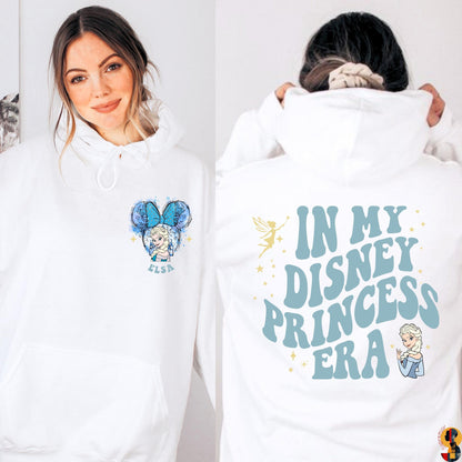 Personalized Princess Shirt, In My Disney Princess Era Sweatshirt, Disneyworld Girls Trip Tee, Disneyland Vacation Shirt,Disney Castle Shirt