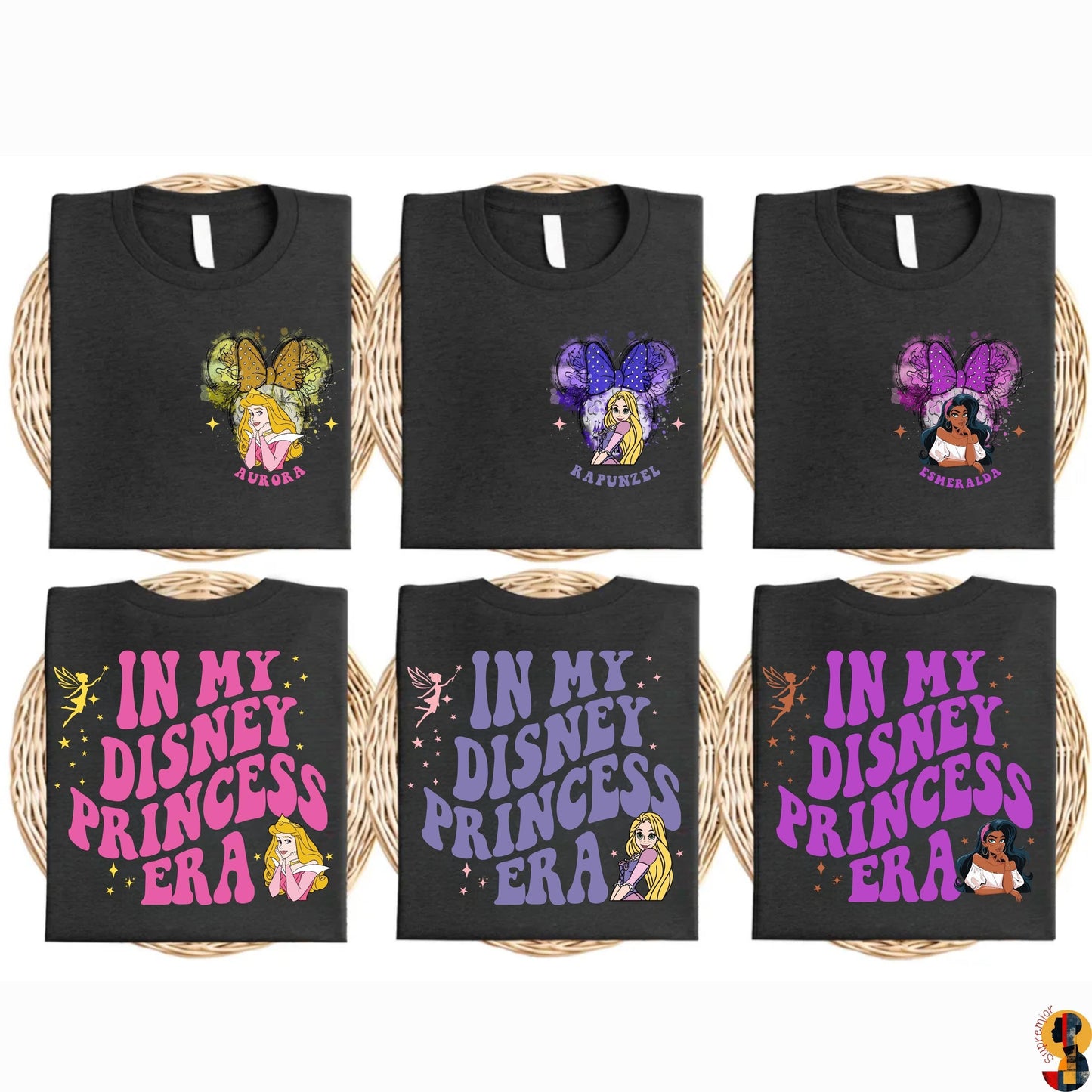 Personalized Princess Shirt, In My Disney Princess Era Sweatshirt, Disneyworld Girls Trip Tee, Disneyland Vacation Shirt,Disney Castle Shirt